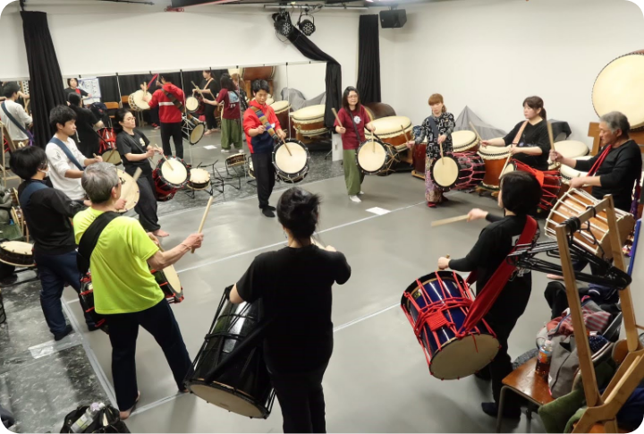 太鼓チーム