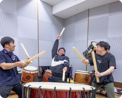 定期的な稽古や演奏活動1