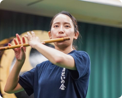 定期的な稽古や演奏活動2