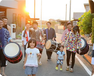 各地域へのお祭り見学3