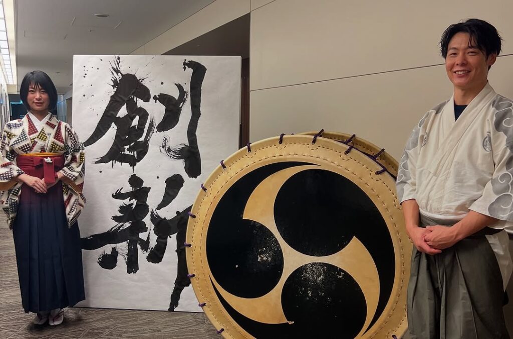 haier-branding-event-japan-taiko-calligraphy-performance2